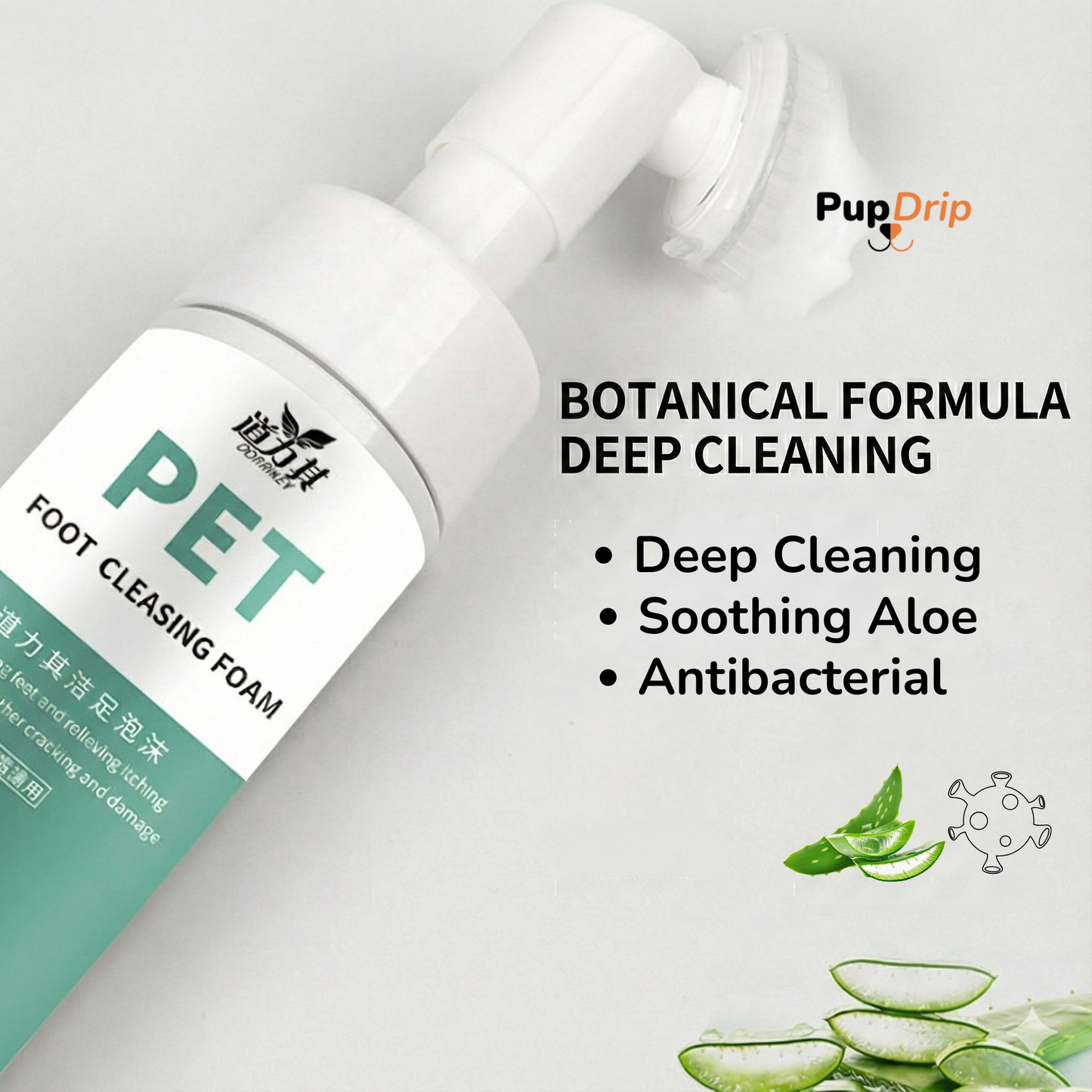 Pet Foot Cleansing Foam