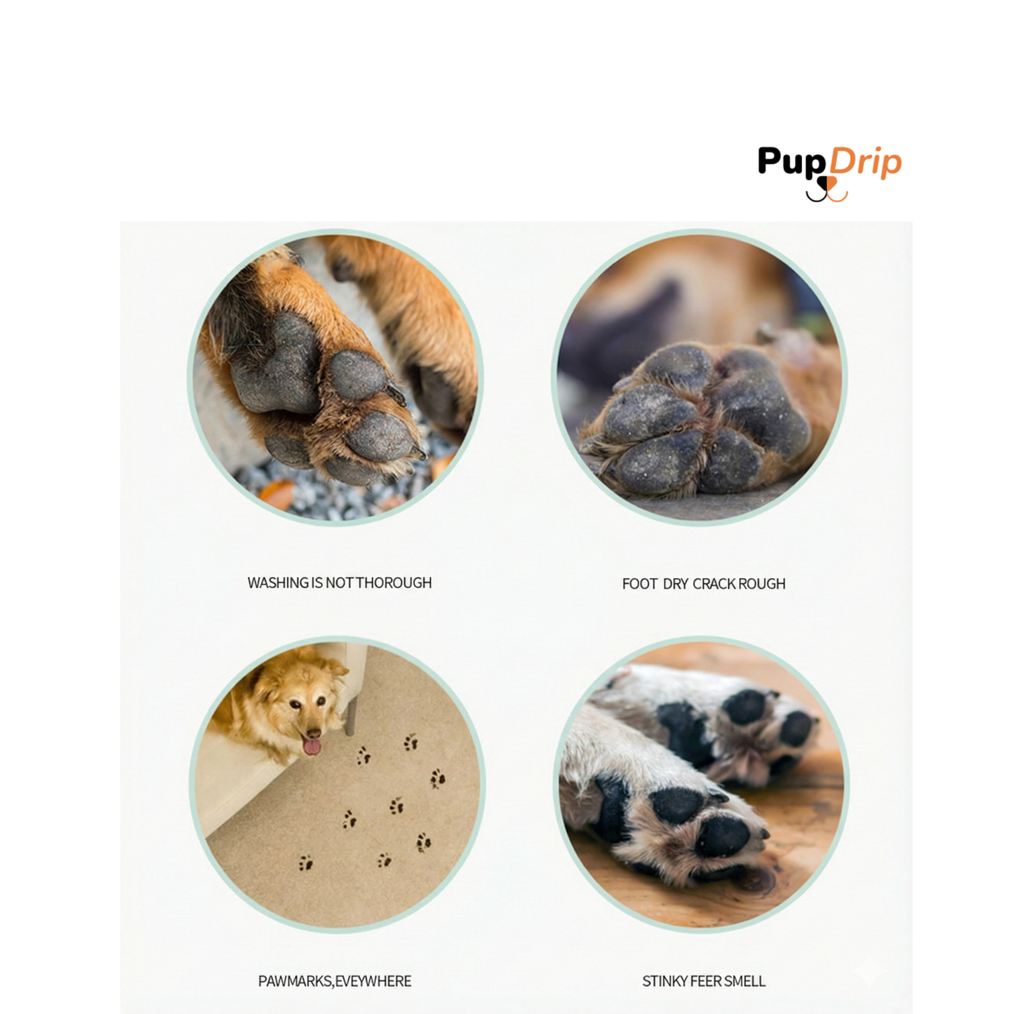 Pet Foot Cleansing Foam