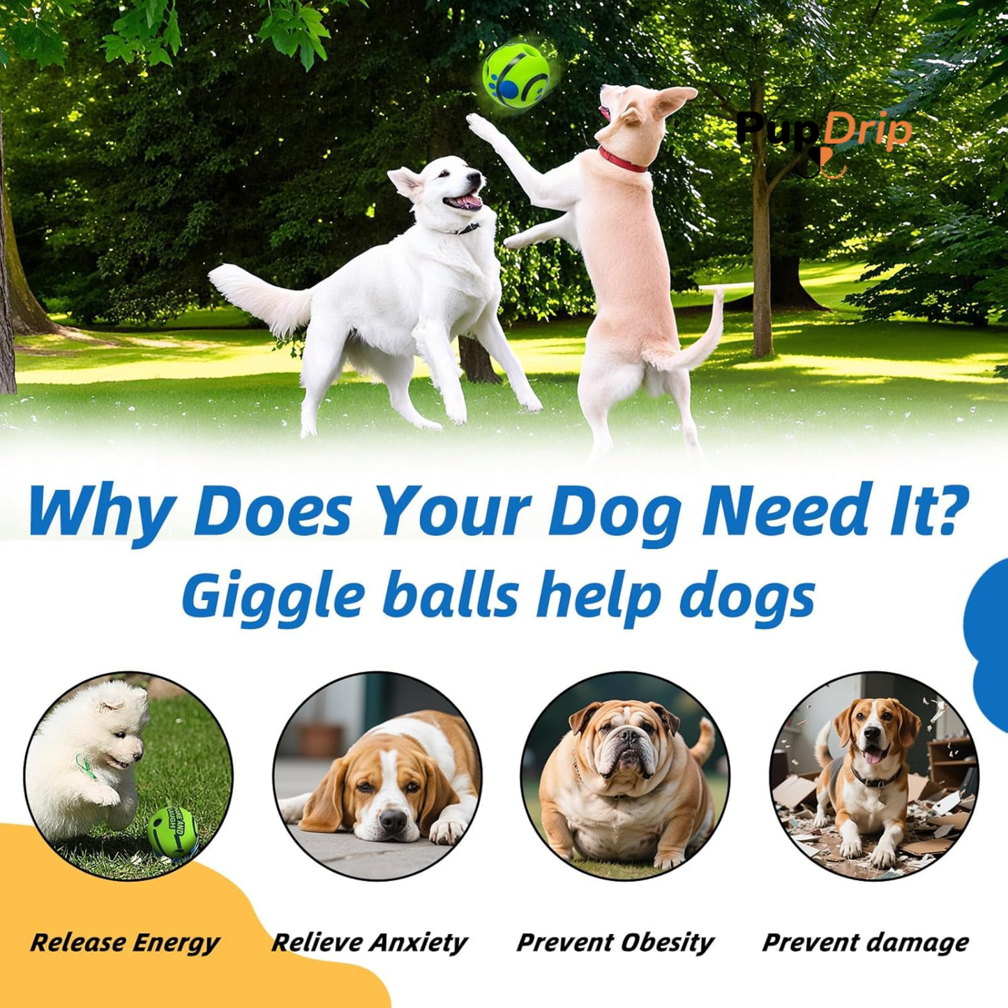 Interactive Dog Ball