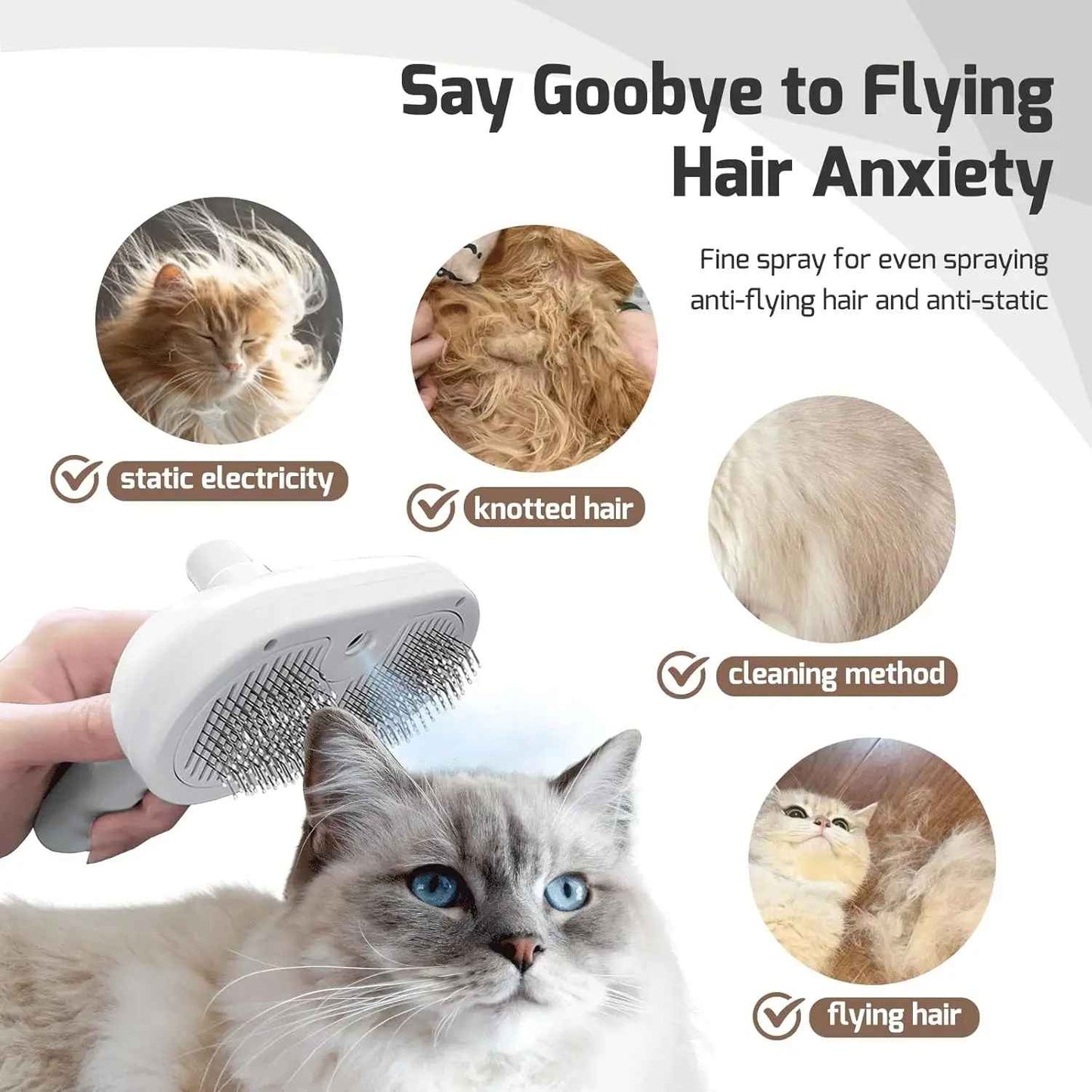 Electric Pet Hair Comb
