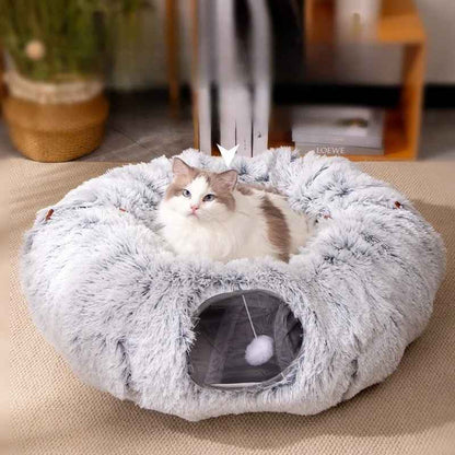Cat Nest Foldable Tunnel Bed