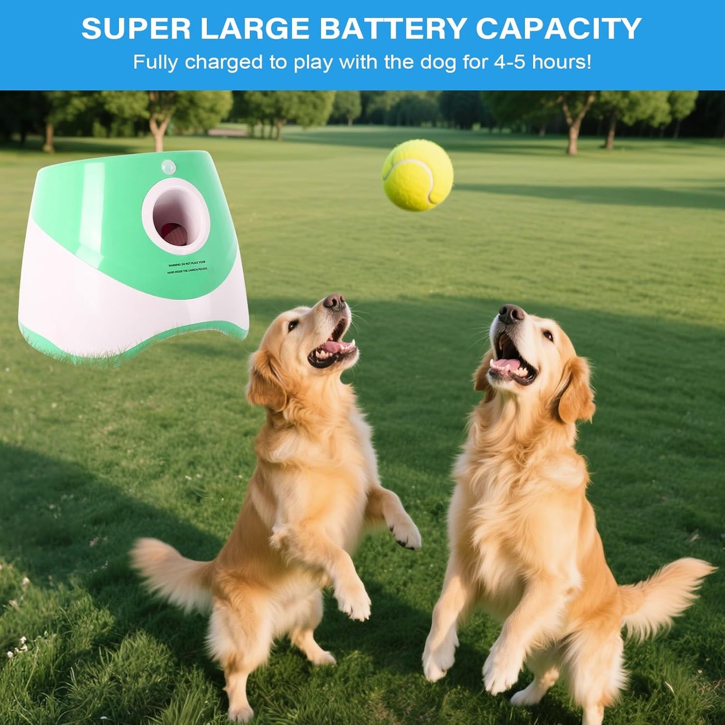 Pet Dog Automatic Ball Launcher