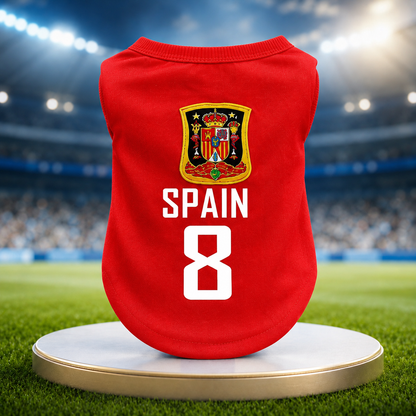 Dog And Cat World Cup Football Jersey