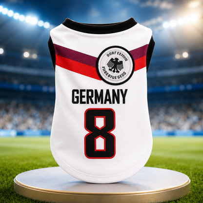 Dog And Cat World Cup Football Jersey