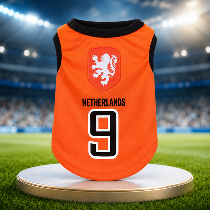 Dog And Cat World Cup Football Jersey