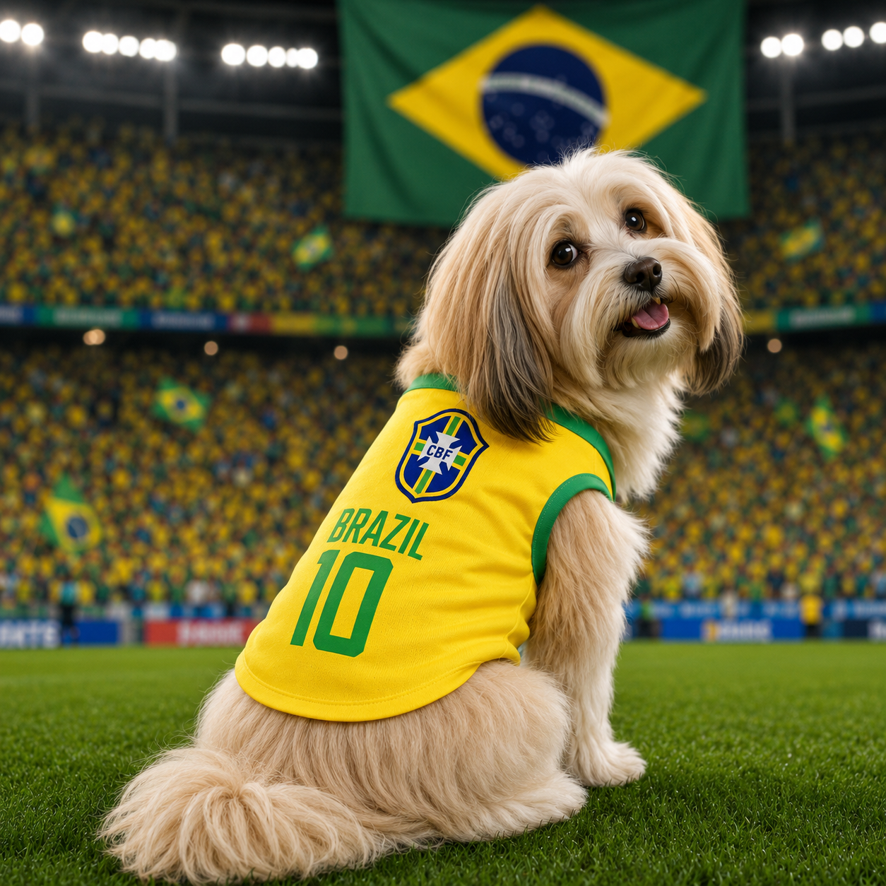Dog And Cat World Cup Football Jersey