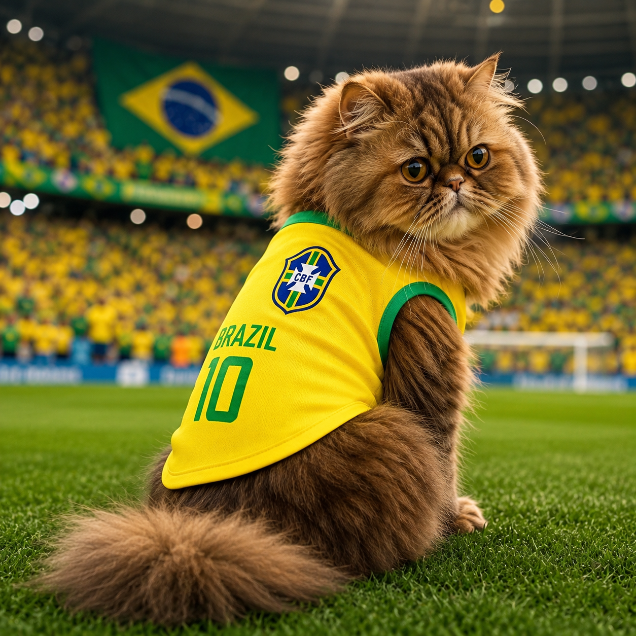 Dog And Cat World Cup Football Jersey