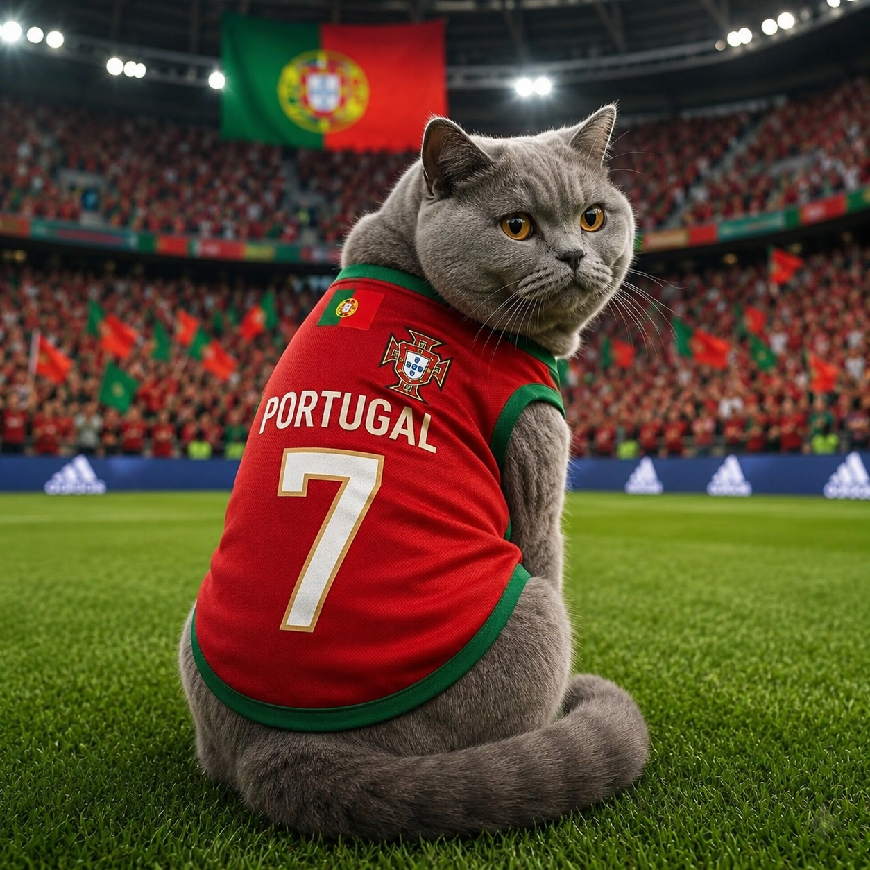 Dog And Cat World Cup Football Jersey