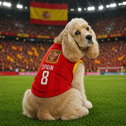 Dog And Cat World Cup Football Jersey