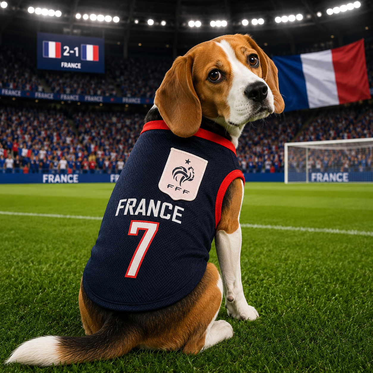 Dog And Cat World Cup Football Jersey
