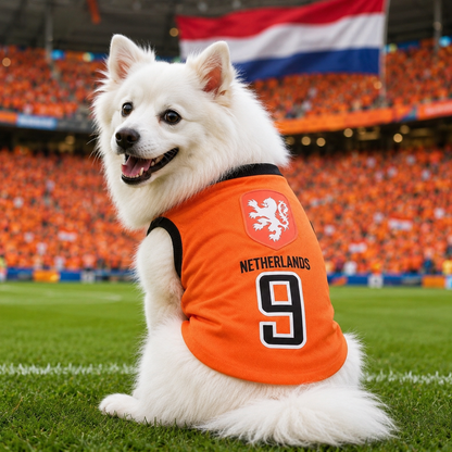 Dog And Cat World Cup Football Jersey