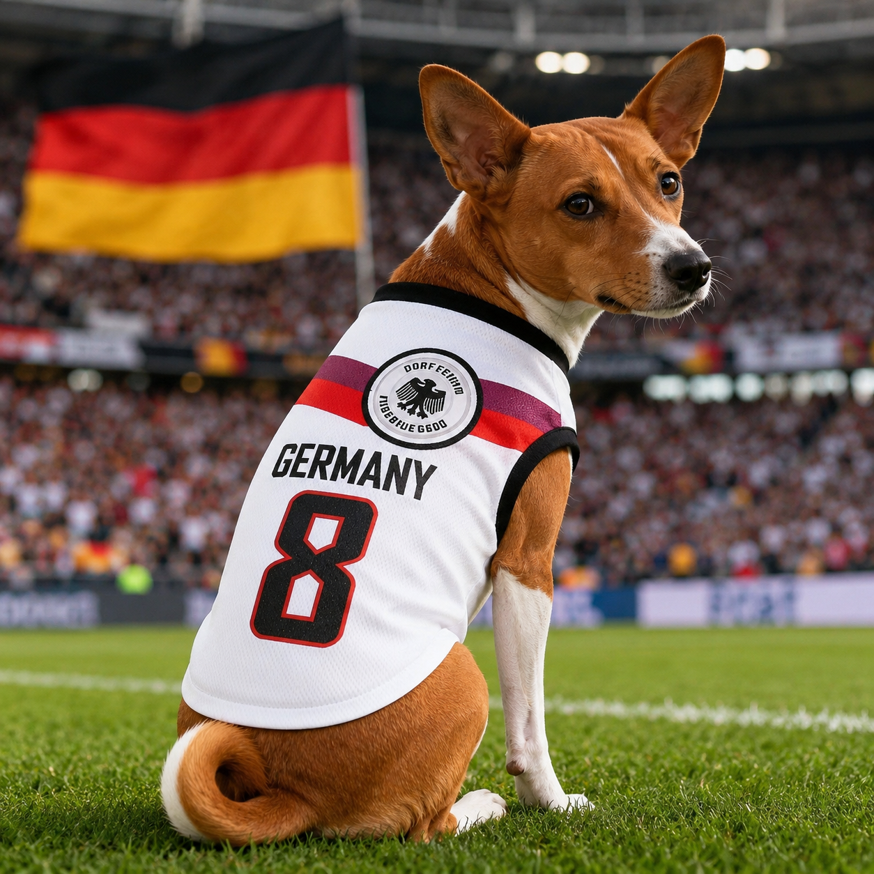 Dog And Cat World Cup Football Jersey